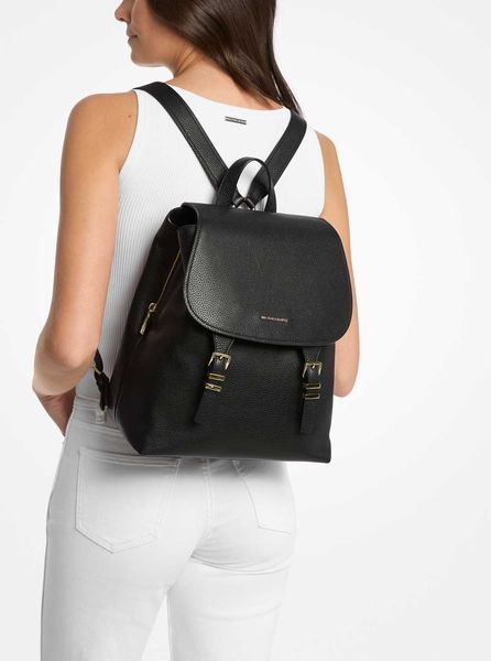 Backpack MD FLAP BACKPACK, color black