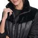 Куртка S/L NYLON W/ FAUX FU, колір чорний 14712-P5MJ6C84_BLK фото 5