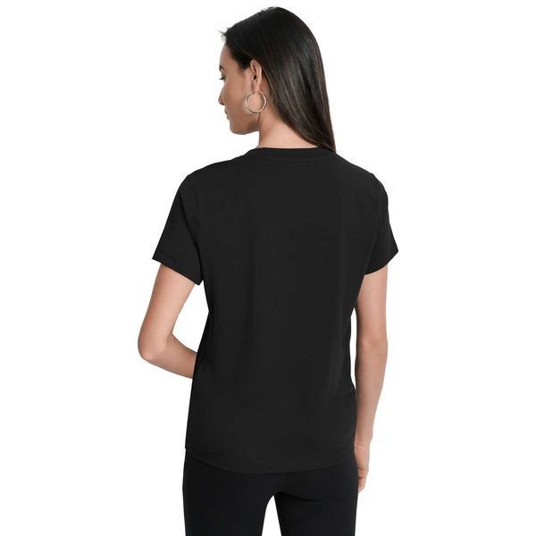 Топ S/S NEWSPAPER LOGO T, колір чорний 14856-P5RH3WNA_BLK фото