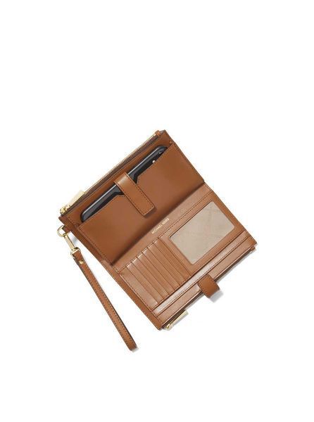 Wallet DBLZP WRISTLET, color brown