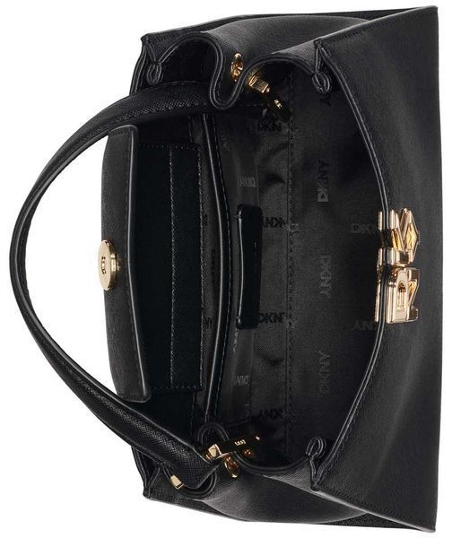 Сумка FOSTER SM SATCHEL, колір чорний/золото 14743-R52D1L93_BGD фото