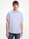 Shirt SS CLASSIC HALO STRPE, color chambray