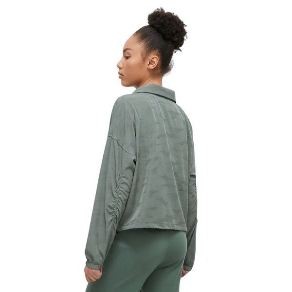 Куртка RUCHED CAMO PRINT FU, колір темний зелений 12514-DP3J9377_FW7 фото