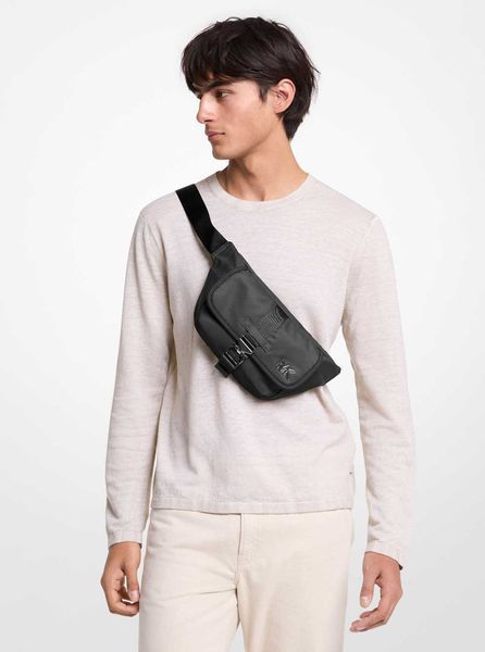 Bag AVIATOR BELT BAG, color black
