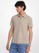 Polo shirt SLEEK PIQUE SS ZIP POLO, color green