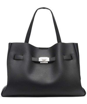 Bag BRYAR LG SATCHEL, color black/silver