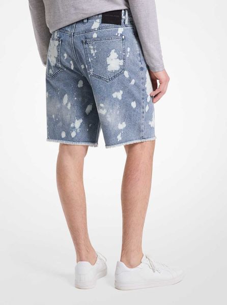 Shorts FRAYED DENIM SHORT - SP, color blue