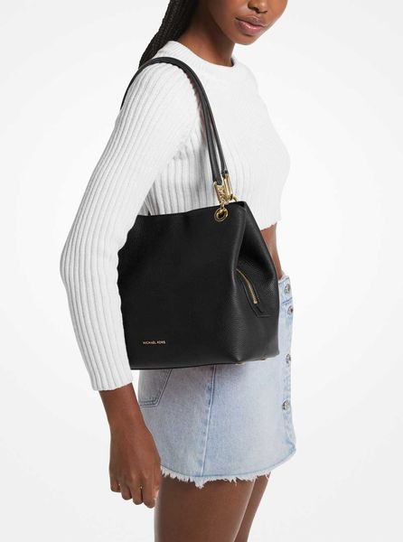 Сумка LG SHLDR TOTE, колір чорний 11960-30F3G8KT7L_001 фото