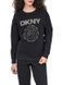 Jumper MED LG CREW NK SWTSH, color black/black/silver