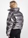 Jacket METALLIC SHORT DOWN JKT, color dark metallic