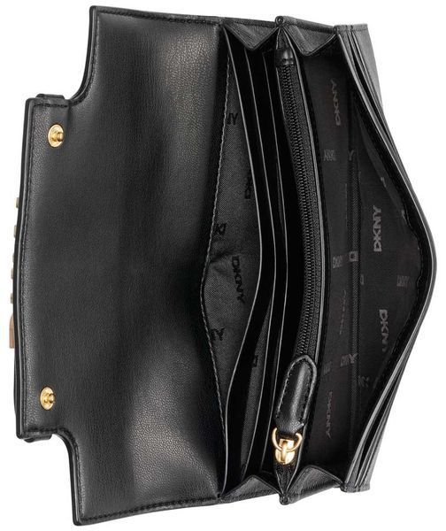 Гаманець AVRIL BI-FOLD WALLET, колір чорний/золото 14753-R52QKM29_BGD фото