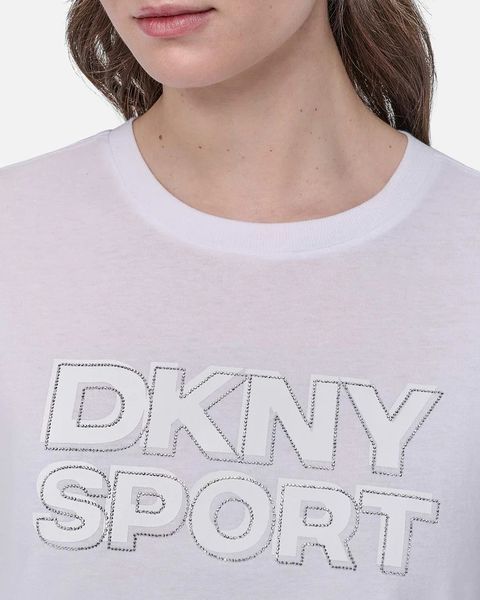 Футболка RHSTN LG SS LEGG TEE, колір білий/срібло 14779-DP5T1346_WTL фото