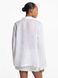 Blouse RAMIE V NECK TOP, color white