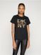 T-shirt FLKG LG SS RELXD FIT, color black/whisky
