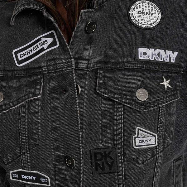 Jacket L/S PINS N PATCHES D, color dark grey