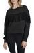 Топ L/S STUDDED FRINGE P, колір чорний 14855-P5GH7XQE_BLK фото 1