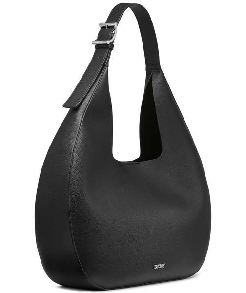 Bag CAMILA LG HOBO, color black/silver