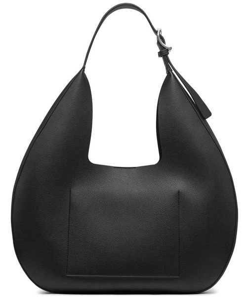Bag CAMILA LG HOBO, color black/silver