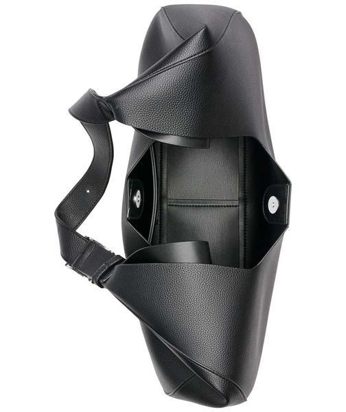 Bag CAMILA LG HOBO, color black/silver