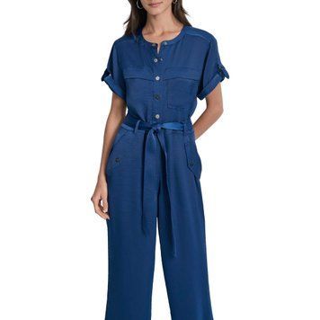 Jumpsuit UTILITY WEATHERED TW, color blue