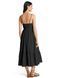 Dress POPLIN MIDI DRESS, color black