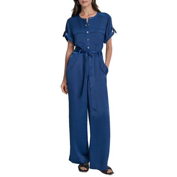 Jumpsuit UTILITY WEATHERED TW, color blue