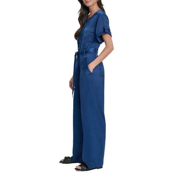 Jumpsuit UTILITY WEATHERED TW, color blue