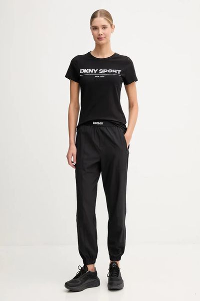T-shirt NY LG SS CREW NK TEE, color black/transparent