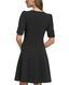 Сукня BUTTON SLEEVE FIT F, колір чорний 14710-DD3F9185_BLK фото 2