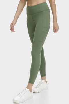 Легінси HIGH WAIST 7/8 TIGHT, колір темний зелений 12512-DP3P3249_FW7 фото