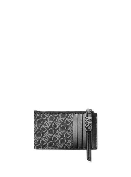 Card holder SM ZIP CARD CASE, color black/silver