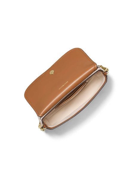 Bag SM FLAP CHAIN XBODY, color vanilla/acorn