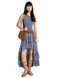 Сукня HIGH LOW SMOCK MAXI DRESS, колір темно-синій 15226-MS6836FKMN_409 фото 1