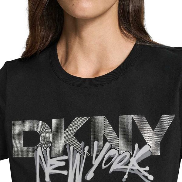 T-shirt GRFTI NY LG SS FIT T, color black/silver grey