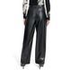 Trousers WIDE LEG PLEAT FRONT, color black