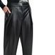 Trousers WIDE LEG PLEAT FRONT, color black