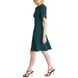 Сукня BUTTON SLEEVE FIT F, колір зелений 14795-DD3F9185_PNE фото 4