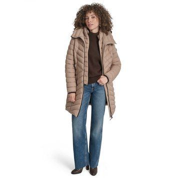 Jacket ZPFRT W/BIB PACKABLE, color brown