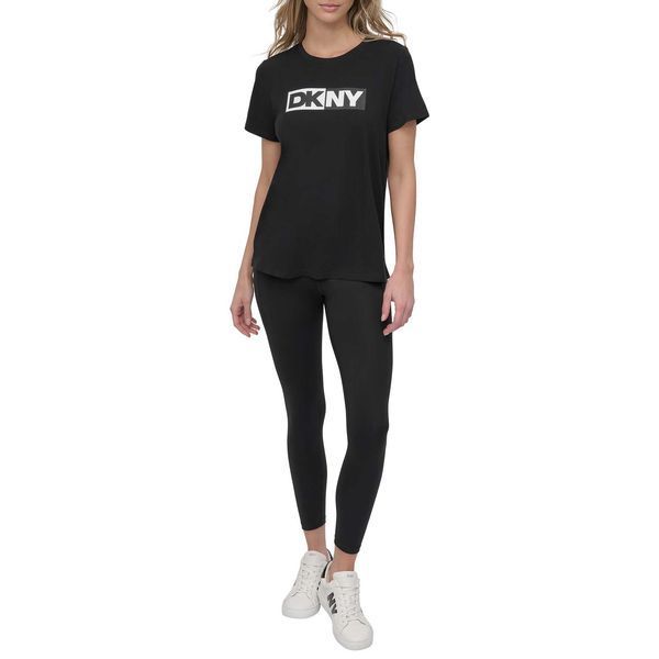 Футболка TWO TONE LG C-NK TEE, колір чорний 14877-DP5T5894_BLK фото