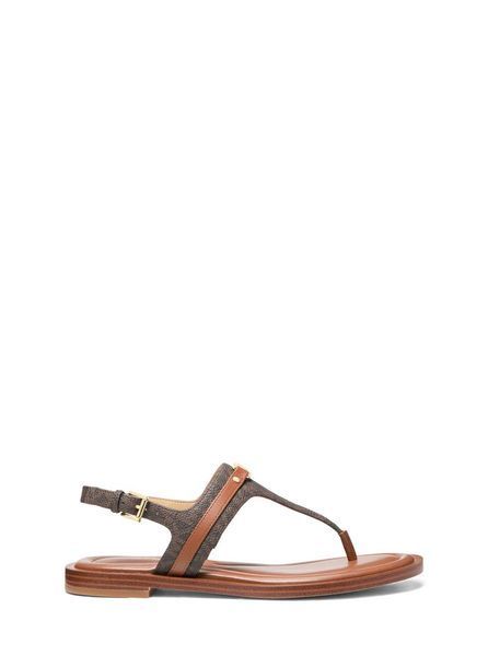 Sandals MANDY THONG SANDAL, color brown