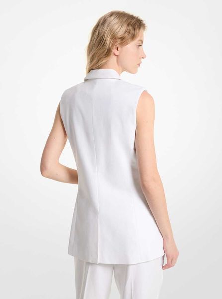 Куртка SB SLIM SLVLESS BLAZER, колір білий 13174-MS4107P9BA_100 фото