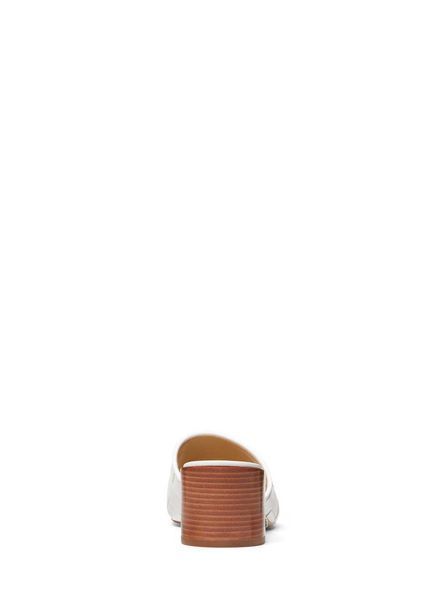 Flip-flops INGRID WOVEN MIDHEEL MULE, color bright white