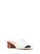 Flip-flops INGRID WOVEN MIDHEEL MULE, color bright white