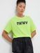 T-shirt FADE AWAY LOGO RELAX, color lime