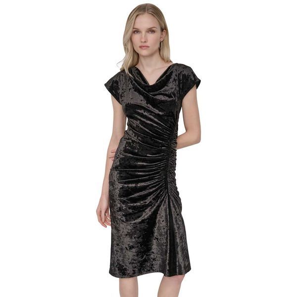 Сукня S/S RUCHED SKIRT, колір чорний 14709-DD5V1M79_BLK фото