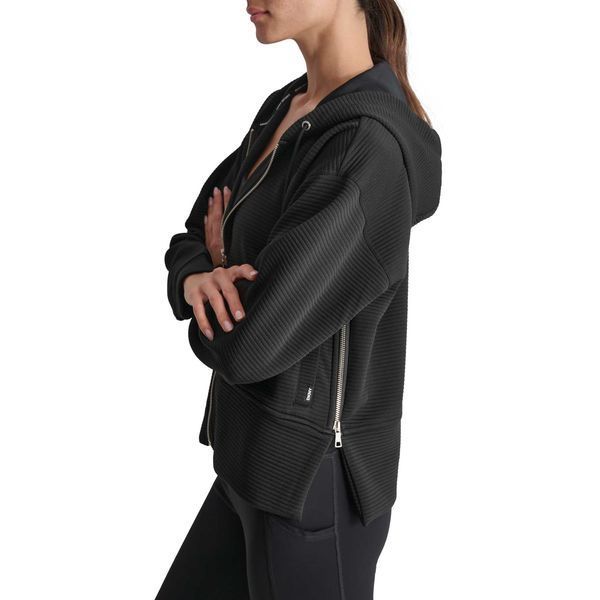 Кардиган FULL ZIP H/D W/PKTS, колір чорний 14803-DP4J9312_BLK фото