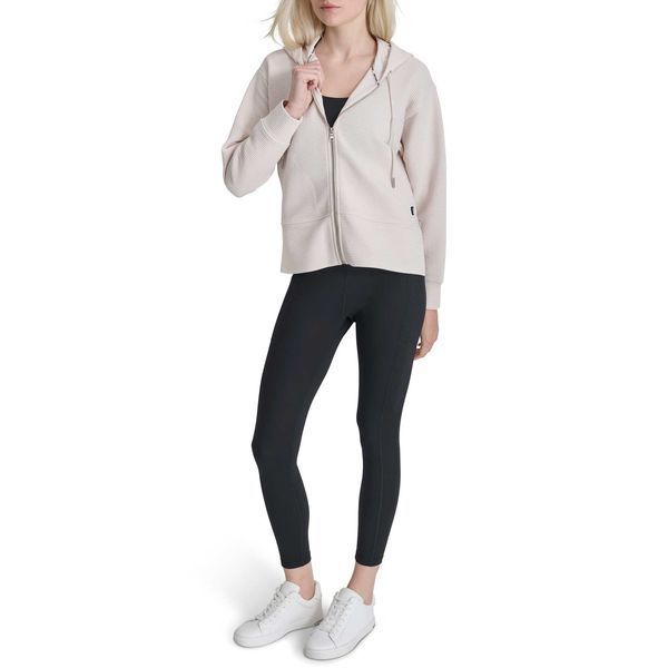 Cardigan FULL ZIP H/D W/PKTS, color sand