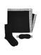 Шарф ECO TRAVEL GIFT SET, колір чорний 6971-MH00B7YGAG_001 фото 2