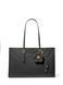 Bag LG EW MF TZ TOTE W CHARM, color black