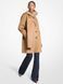 Coat DFW SCARF COAT, color brown